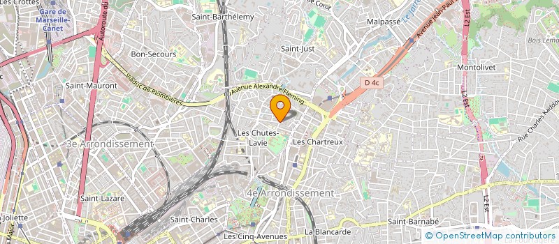 localisation de l'entreprise MARGAN IMMO à MARSEILLE