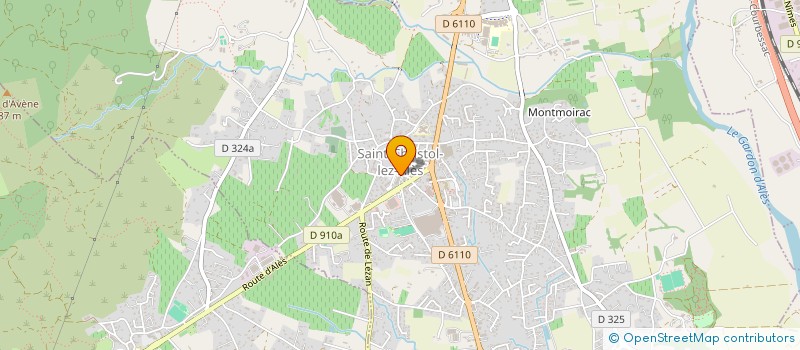 localisation de l'entreprise MARGANE  SAINT-CHRISTOL-LEZ-ALES