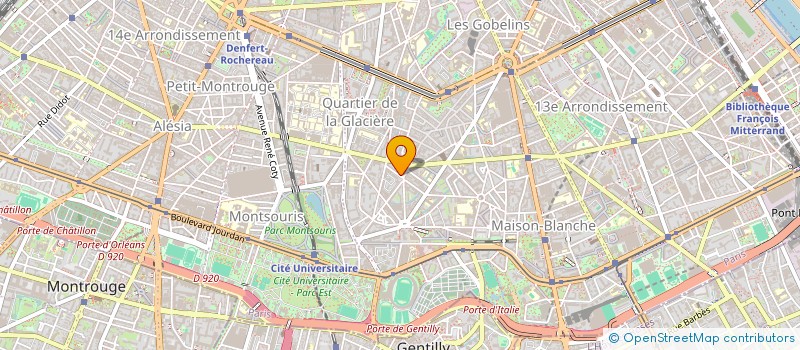 localisation de l'entreprise MARGARET  PARIS 13