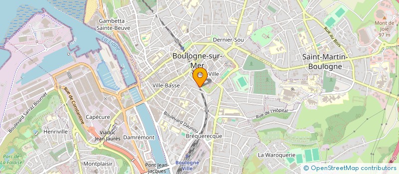 localisation de l'entreprise MARGARET  BOULOGNE-SUR-MER