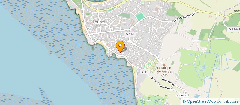 localisation de l'entreprise MARGARET INVESTISSEMENTS  FOURAS