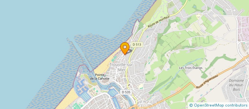 localisation de l'entreprise MARGARETE SOCIETE à TROUVILLE-SUR-MER