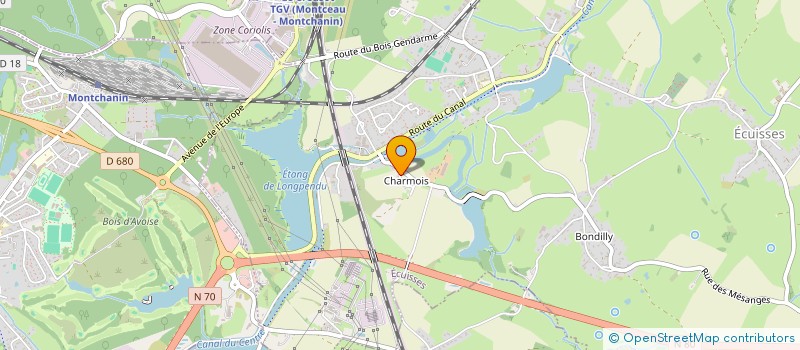 localisation de l'entreprise MARGARETH  ECUISSES