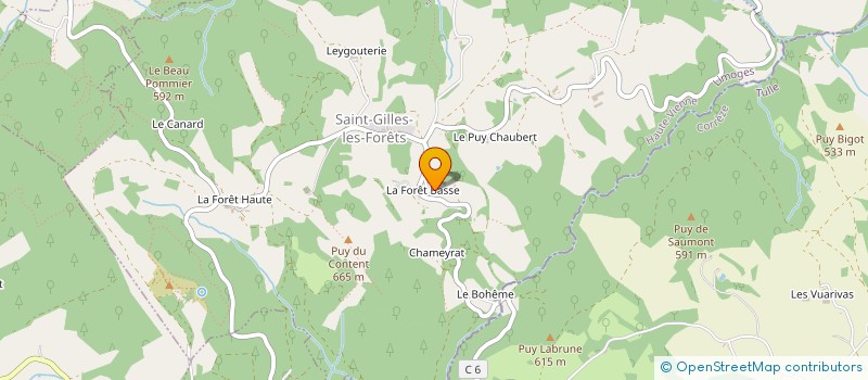 localisation de l'entreprise MARGARETTE à SAINT-GILLES-LES-FORETS