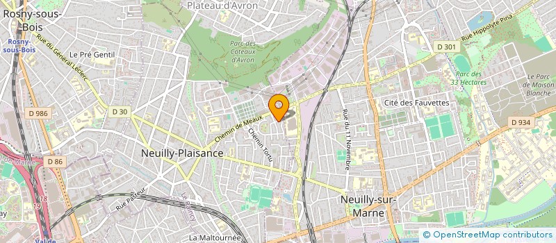 localisation de l'entreprise MARGASSUR à NEUILLY-PLAISANCE
