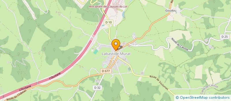 localisation de l'entreprise MARGAT  CUR DE CAUSSE