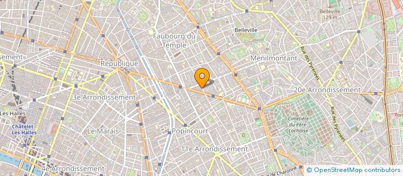 localisation de l'entreprise MARGAUD  PARIS