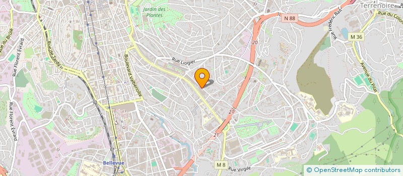 localisation de l'entreprise MARGAUT à SAINT-ETIENNE