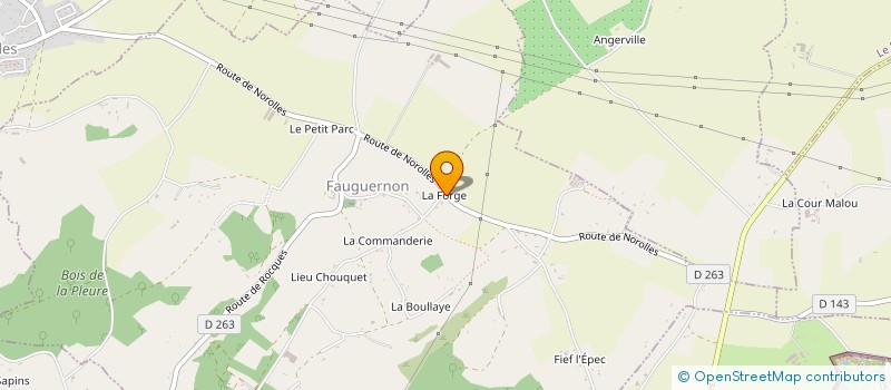 localisation de l'entreprise MARGAUT  FAUGUERNON