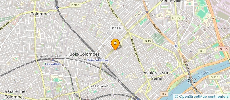 localisation de l'entreprise MARGAUT SNC à ASNIERES-SUR-SEINE