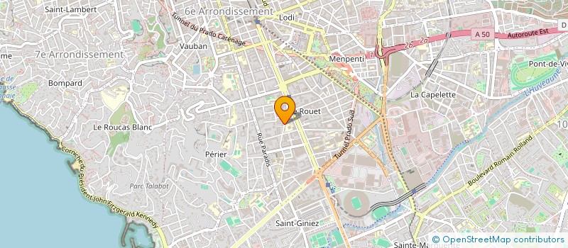 localisation de l'entreprise MARGAUX 22 à MARSEILLE