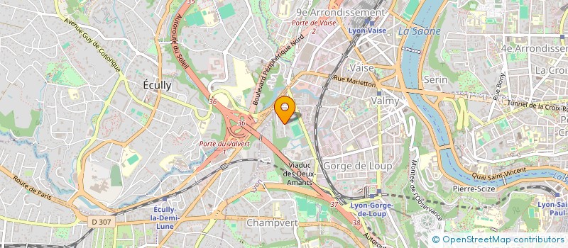 localisation de l'entreprise MARGAUX  LYON