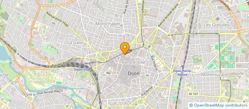localisation de l'entreprise MARGAUX à DIJON