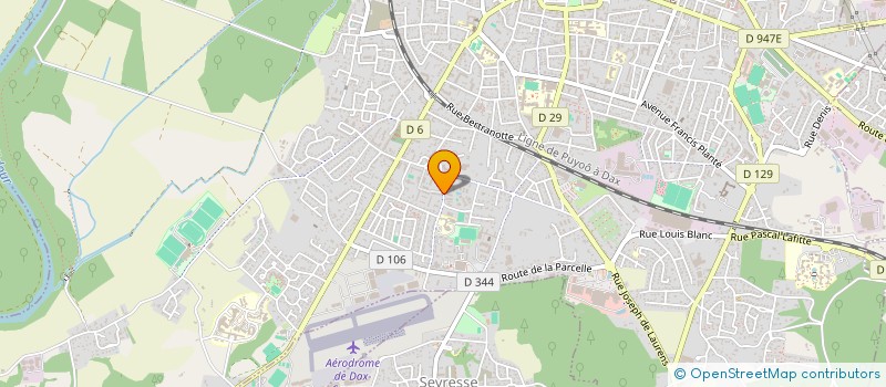 localisation de l'entreprise MARGAUX à DAX