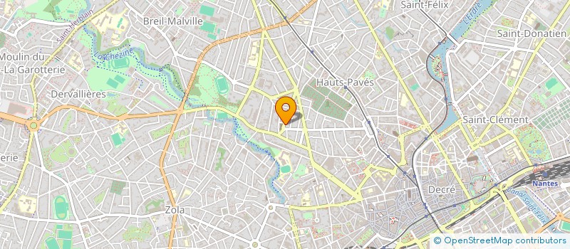 localisation de l'entreprise MARGAUX à NANTES