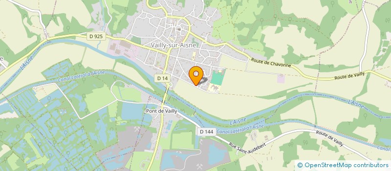 localisation de l'entreprise MARGAUX  VAILLY-SUR-AISNE