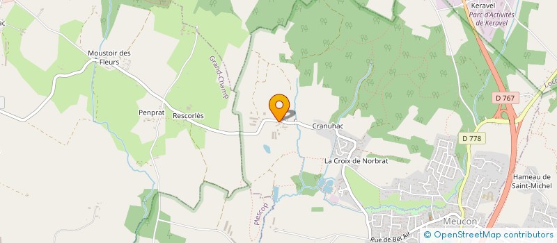 localisation de l'entreprise MARGAUX D'ARVERT  MEUCON