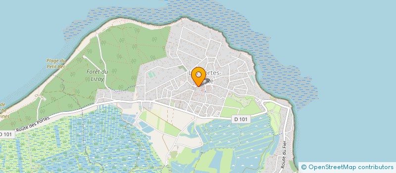 localisation de l'entreprise MARGAUX FAIT DU SHOPPING  LES PORTES-EN-RE