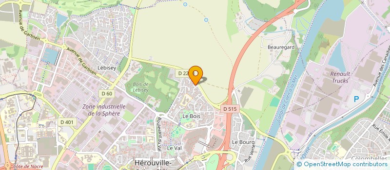 localisation de l'entreprise MARGAUX JO à HEROUVILLE-SAINT-CLAIR
