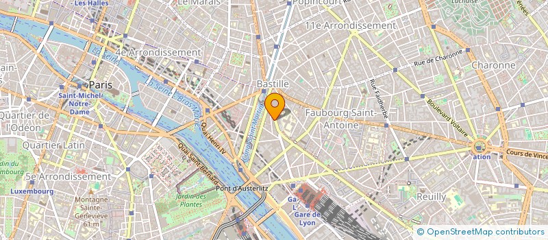 localisation de l'entreprise MARGAUX MAGNEE  PARIS