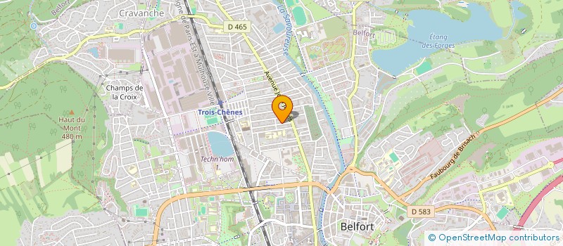 localisation de l'entreprise MARGAUX MAUFROY CONSULTING  BELFORT