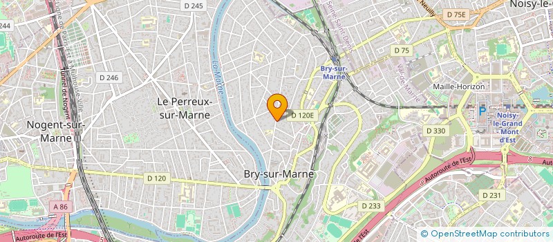 localisation de l'entreprise MARGAUX RIFKISS  BRY-SUR-MARNE