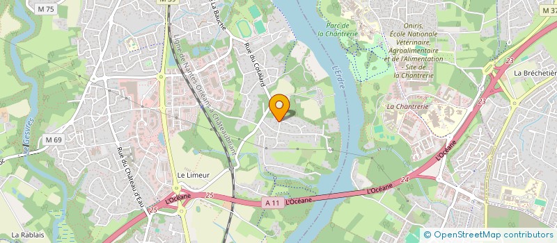 localisation de l'entreprise MARGAUX STO  ANGLET