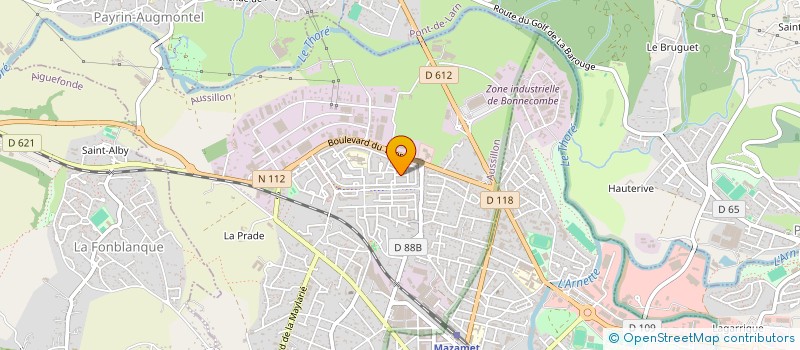 localisation de l'entreprise MARGAUX-WINE AMBASSADOR à AUSSILLON