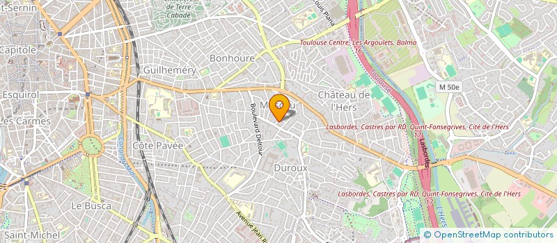 localisation de l'entreprise MARGE 724 à TOULOUSE