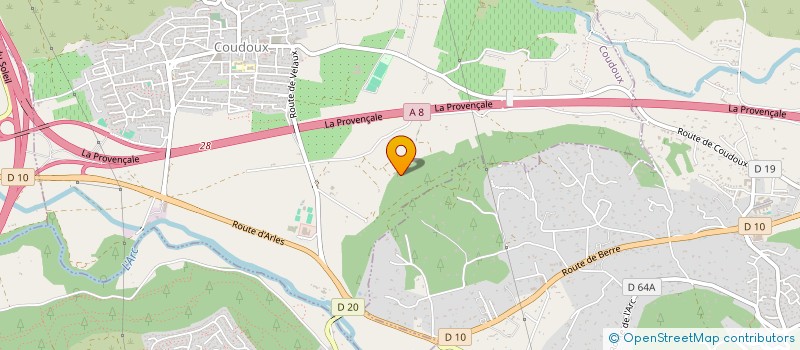 localisation de l'entreprise MARGE  COUDOUX