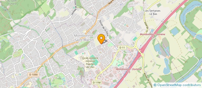 localisation de l'entreprise MARGE RCM  MONTBONNOT-SAINT-MARTIN