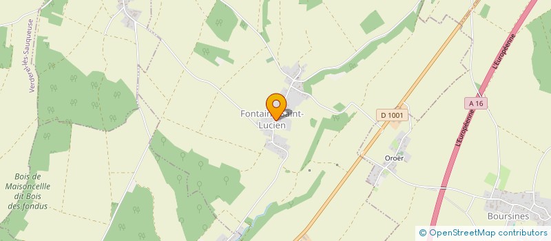 localisation de l'entreprise MARGEANDRE  FONTAINE-SAINT-LUCIEN