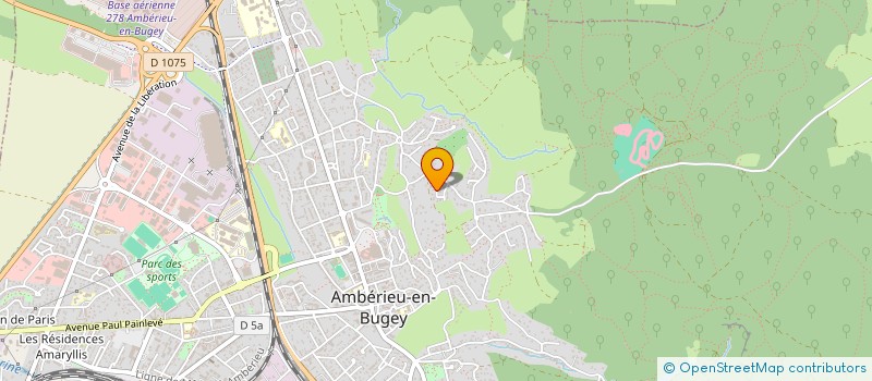 localisation de l'entreprise MARGEL TERR'AINVEST  AMBERIEU-EN-BUGEY