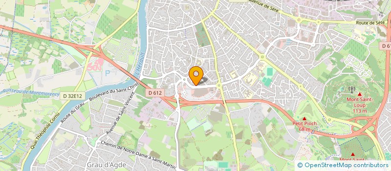 localisation de l'entreprise MARGELA à AGDE