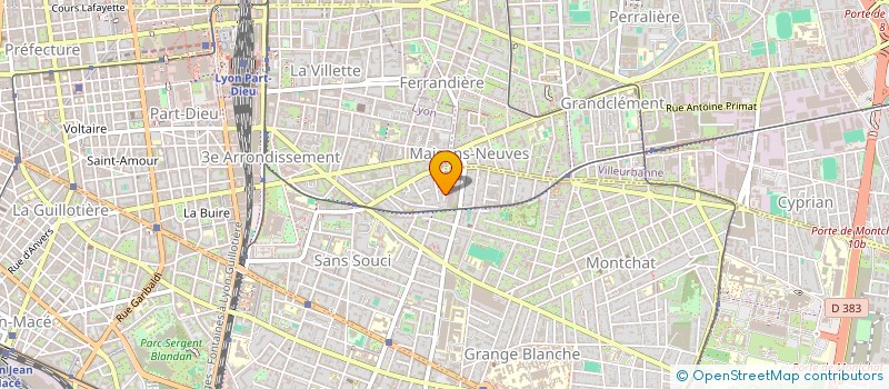 localisation de l'entreprise MARGELIA  LYON