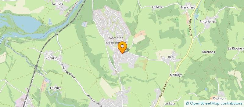 localisation de l'entreprise MARGELO  MONISTROL-SUR-LOIRE