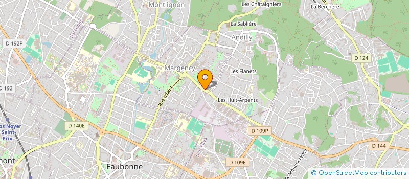 localisation de l'entreprise MARGENCY DECORS à MARGENCY