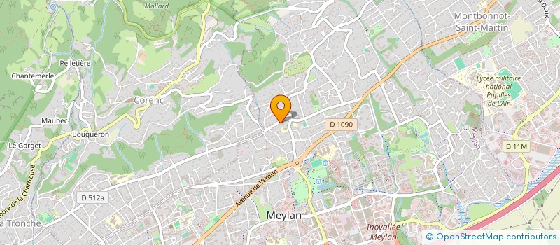 localisation de l'entreprise MARGEOTIERE  MEYLAN