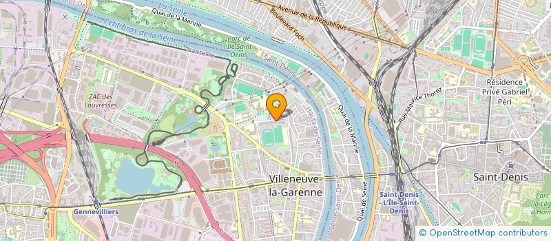 localisation de l'entreprise MARGER  VILLENEUVE-LA-GARENNE