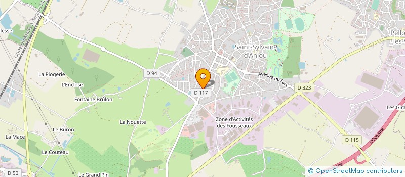 localisation de l'entreprise MARGER INDUSTRIES à VERRIERES-EN-ANJOU