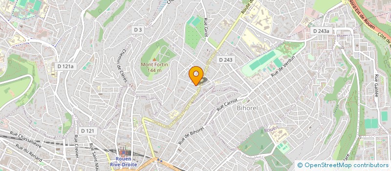 localisation de l'entreprise MARGERIDE  BOIS-GUILLAUME