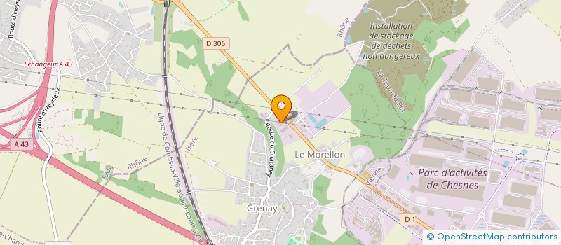 localisation de l'entreprise MARGERIDE  GRENAY