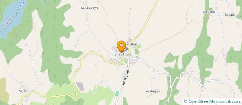 localisation de l'entreprise MARGERIDE VIANDES VOLAILLES à RUYNES-EN-MARGERIDE