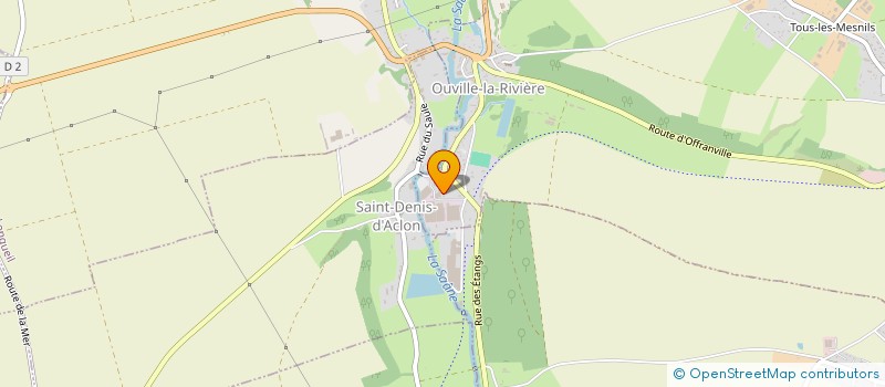 localisation de l'entreprise MARGHERI & CO à OUVILLE-LA-RIVIERE