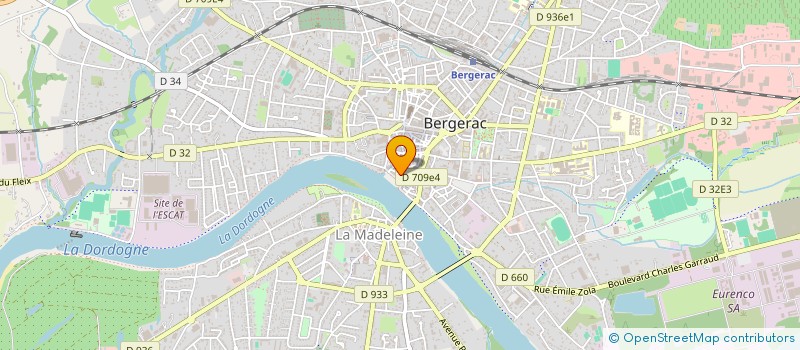 localisation de l'entreprise MARGHERITA à BERGERAC