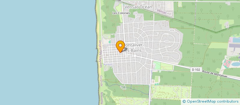 localisation de l'entreprise MARGI  VENDAYS-MONTALIVET