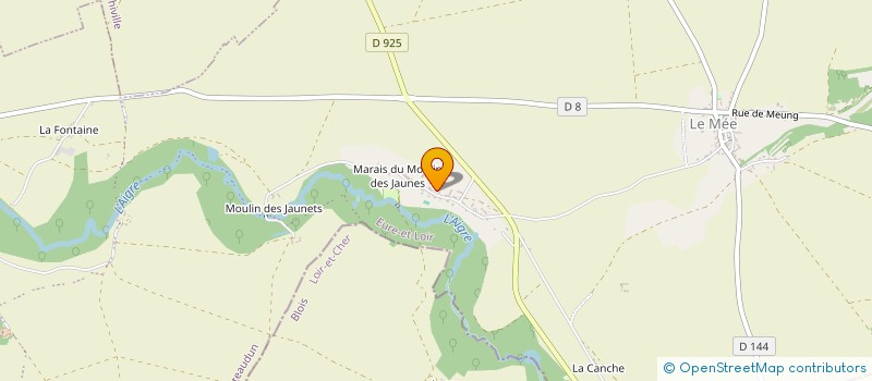 localisation de l'entreprise MARGIL à CLOYES-LES-TROIS-RIVIERES