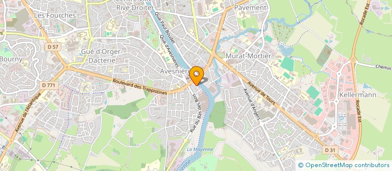 localisation de l'entreprise MARGILMOND à LAVAL