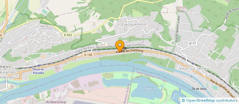 localisation de l'entreprise MARGIN POWER SOLUTION  VAUX-SUR-SEINE