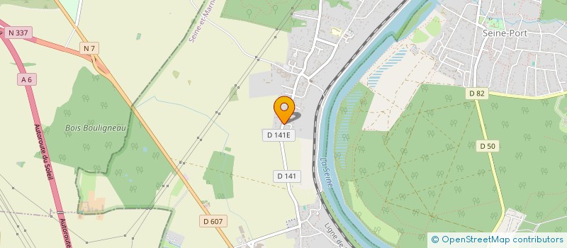 localisation de l'entreprise MARGINAS BATIMENT  SAINT-FARGEAU-PONTHIERRY